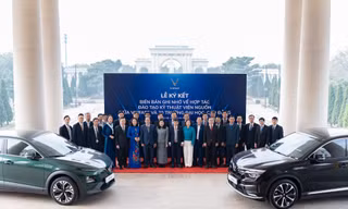 Vinfast hợp tác với 30 trường đại học, cao đẳng - Chuẩn hóa chương trình và chất lượng đào tạo kỹ sư ô tô điện