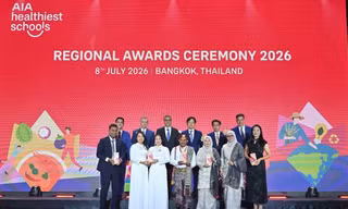 'Bữa ăn hạnh phúc' đưa Trường Chu Văn An tỏa sáng tại đấu trường sức khỏe học đường châu Á