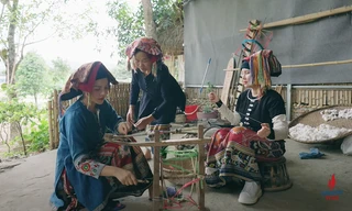 Hành trình kết nối xanh: Bản Hoa Tiến - Những đôi tay màu chàm