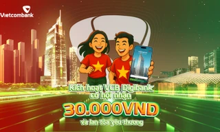 Vietcombank đồng hành cùng chương trình quốc gia 'Cùng Việt Nam tiến bước - 1 tỷ bước chân tiến vào Kỷ nguyên mới'