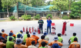 VWS chủ động nâng cao năng lực phòng cháy chữa cháy tại Khu liên hợp Đa Phước