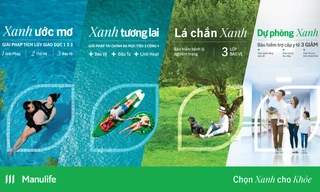 'Chọn Xanh cho Khỏe' với loạt sản phẩm bảo hiểm mới từ Manulife