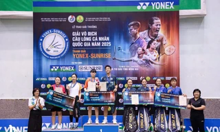 Đội tuyển cầu lông Ciputra Hanoi giành ngôi á quân tại giải vô địch cá nhân quốc gia 2025