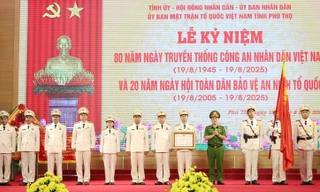 Công an tỉnh Phú Thọ: Phát huy truyền thống đơn vị Anh hùng