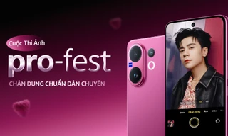  Vivo tổ chức cuộc thi ảnh online 'Profest - Chân dung chuẩn dân chuyên' với loạt giải thưởng hấp dẫn