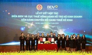 BIDV cùng ngành Thuế hỗ trợ hộ kinh doanh chuyển đổi, bứt phá 