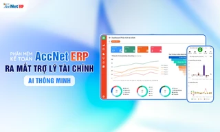 Phần mềm kế toán AccNet ERP ra mắt trợ lý tài chính AI thông minh