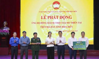 BIDV ủng hộ đồng bào chịu ảnh hưởng bởi thiên tai tại tỉnh Điện Biên