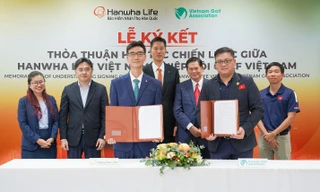 Hanwha Life và Hiệp hội Golf Việt Nam hợp tác phát triển tài năng trẻ golf nước nhà