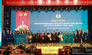 Công đoàn BIDV tổ chức thành công Đại hội đại biểu lần thứ VII, nhiệm kỳ 2025 - 2030
