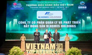 M.Homes Holdings được vinh danh Top 3 Công ty Quản lý Bất động sản tốt nhất Việt Nam