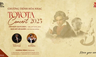 Hòa nhạc Toyota 2025: Nơi cảm xúc thăng hoa cùng âm nhạc cổ điển