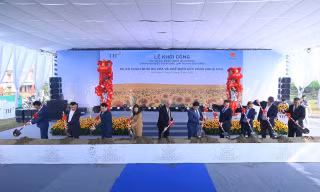 Khởi công dự án chăn nuôi bò sữa và chế biến sữa công nghệ cao của Tập đoàn TH tại tỉnh Quảng Ninh