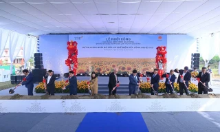 Khởi công dự án chăn nuôi bò sữa và chế biến sữa công nghệ cao của Tập đoàn TH tại tỉnh Quảng Ninh