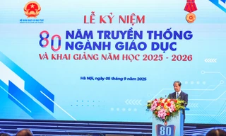 Lễ kỷ niệm 80 năm truyền thống ngành Giáo dục và khai giảng năm học 2025 - 2026