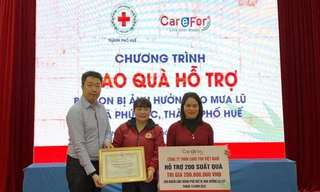 Care For Việt Nam đồng hành cùng địa phương hỗ trợ người dân khắc phục hậu quả bão lũ
