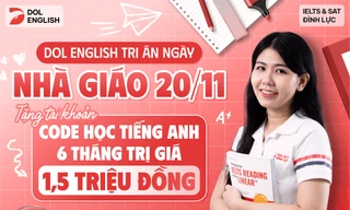 DOL English tri ân thầy cô nhân Ngày 20-11 với món quà đặc biệt