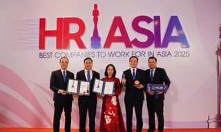 Ngân hàng NCB nhận cú đúp giải thưởng của HR Asia Awards 2025