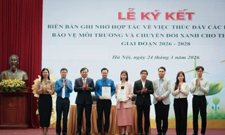 Quỹ Vì tương lai xanh cùng Đoàn Thanh niên Bộ Nông nghiệp & Môi trường chung tay thúc đẩy sáng kiến xanh