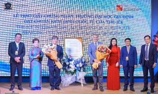 Một trường đại học tại Việt Nam đạt chuẩn kiểm định chất lượng giáo dục theo tiêu chuẩn THE-ICE