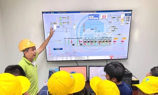 Học sinh Trường Quốc tế SIKS tham quan công nghệ xử lý chất thải tại Công ty VWS