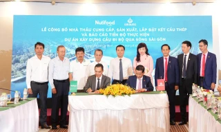 Nutifood công bố nhà thầu cung cấp, sản xuất và lắp đặt kết cấu thép cho dự án cầu đi bộ qua sông Sài Gòn