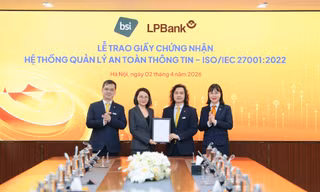 LPBank chính thức đạt chuẩn ISO/IEC 27001:2022, hoàn tất đánh giá PCI DSS, củng cố nền tảng bảo mật trong kỷ nguyên số