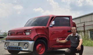 Mua VinFast EC Van dù đã có cả dàn xe chở hàng, chủ xưởng tại TP.HCM giải thích bài toán chi phí