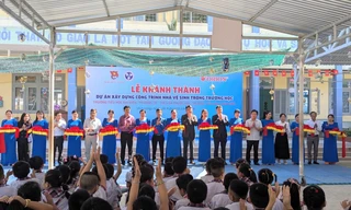 Dự án Nhà Vệ Sinh Học Đường năm thứ 4 - Orion Food Vina tiếp tục mang 'Tình' lan tỏa đến các tỉnh miền Tây Nam Bộ