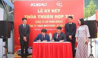 Lễ ký kết thỏa thuận hợp tác chiến lược giữa Công ty TNHH Matsuoka JC Holdings (MJC) và Công ty Cổ phần KOBAC