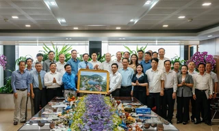 Ban Thường vụ Tỉnh ủy Thanh Hóa đến thăm và làm việc tại Tỉnh An Giang và Tập đoàn Sao Mai