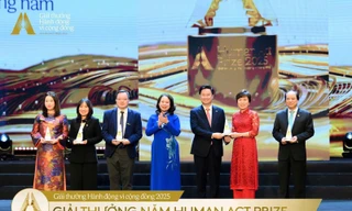 Quỹ Thiện Tâm được vinh danh hạng mục cao nhất trong lễ trao giải thưởng hành động vì cộng đồng 2025
