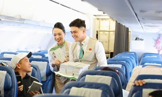 Hái lộc đầu năm trên chuyến bay chào Xuân Bính Ngọ của Bamboo Airways