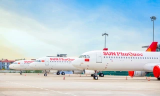 Sun Phuquoc Airways tiếp tục dẫn đầu toàn ngành hàng không Việt Nam về chỉ số đúng giờ tháng 01/2026
