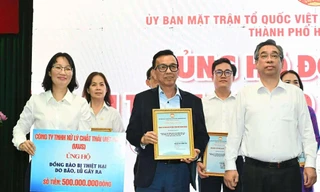 VWS ủng hộ 500 triệu đồng cho đồng bào thiệt hại do bão lũ tại các tỉnh Bắc Bộ và bắc Trung Bộ