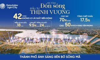 Eurowindow Light City tung chính sách 'bảo hiểm lãi suất': 42 tháng không lo lãi suất biến động
