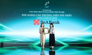 SeABank được vinh danh Top 10 Báo cáo thường niên tốt nhất 2025