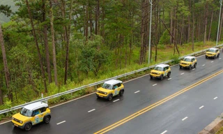 Lado Taxi và Xanh SM đưa VinFast VF 3 thành phương tiện du lịch đặc biệt tại Đà Lạt