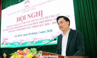 Bí thư Tỉnh Đoàn Bắc Ninh tiếp xúc cử tri