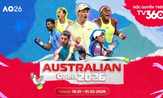 TV360 đưa Australian Open – Grand Slam độc quyền từ 2026-2029 đến với khán giả Việt