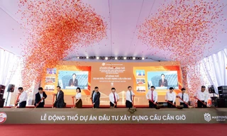 Đồng loạt động thổ hai dự án trọng điểm: Cầu Phú Mỹ 2 và Cầu Cần Giờ