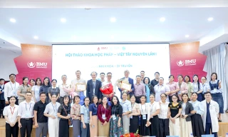 Hội thảo 'Nhi khoa - Di truyền' quy tụ nhiều chuyên gia y tế đến từ Pháp 