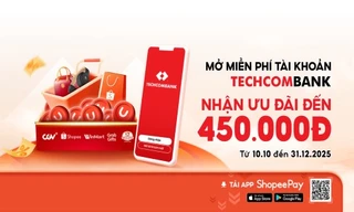 Mở tài khoản Techcombank trên ứng dụng ShopeePay, mô hình hợp tác ngân hàng - fintech thúc đẩy tăng trưởng kinh tế số