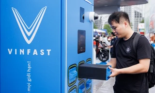 V-Green triển khai mô hình nhượng quyền tủ đổi pin xe máy điện 