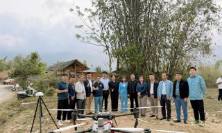 Đoàn công tác của Bộ Khoa học và Công nghệ làm việc tại xã Sính Phình