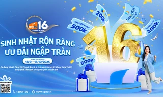 Mừng sinh nhật 16 năm – MyTV tặng đại tiệc ưu đãi “khủng”