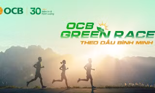 OCB ra mắt giải chạy trực tuyến 'Green Race 2026 – Theo dấu Bình Minh'