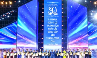 MIK Group lọt Top “Không gian trưng bày tiêu biểu” tại Triển lãm Thành tựu đất nước