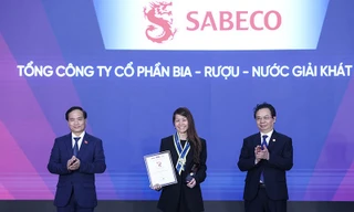 SABECO liên tục được vinh danh tại nhiều giải thưởng uy tín tại Việt Nam