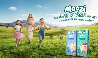 Ra mắt sữa tươi Moozi ứng dụng tiêu chí '10 không'